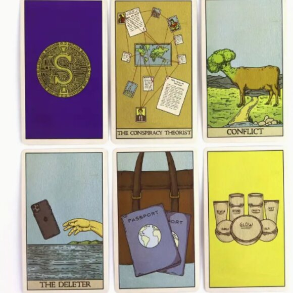 The Real-Life Tarot Deck 78 Card Deck NWT - Picture 3 of 6